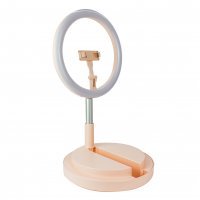 Кольцевая Лед лампа со штативом, кольцевая лампа, лампа для селфи, лампа для блогеров Mai Appearance G2 27см.18W тик ток